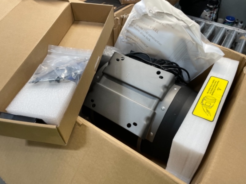 Photo 1 of AC Infinity Cloudline S10 Quiet Inline Duct Fan System with Speed Controller (10-Inch)