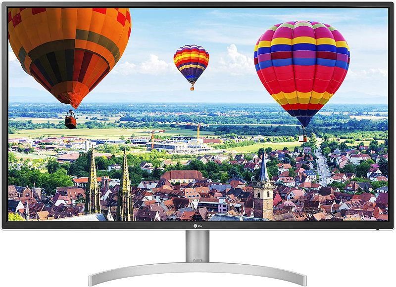 Photo 1 of LG 32QK500-C 32-Inch Class QHD LED IPS Monitor with Radeon FreeSync (31.5" Diagonal) Silver
