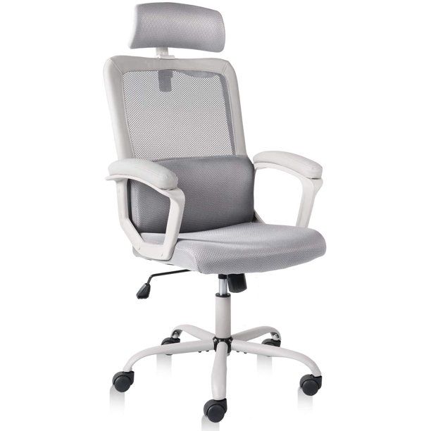 Photo 1 of Milemont Office Chair, High Back Ergonomic Mesh Desk Office Chair with Padding Armrest and Adjustable Headrest
