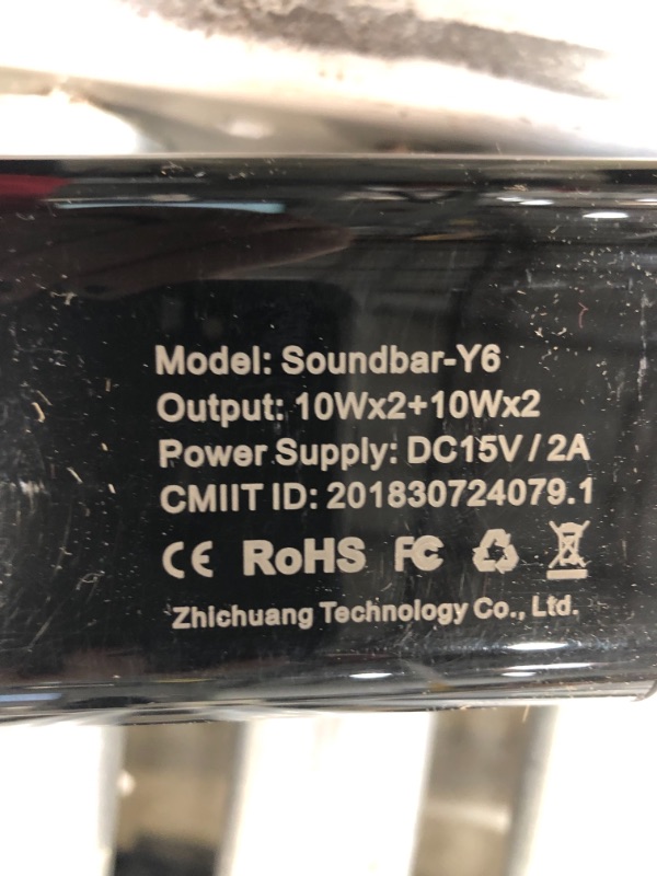 Photo 1 of YOUXIU-Y6 Soundbar for TV Surround Stereo Bass Bluetooth 5.0 Speaker Soundbar Loudspeaker for TV Home Theater System Sound Bar