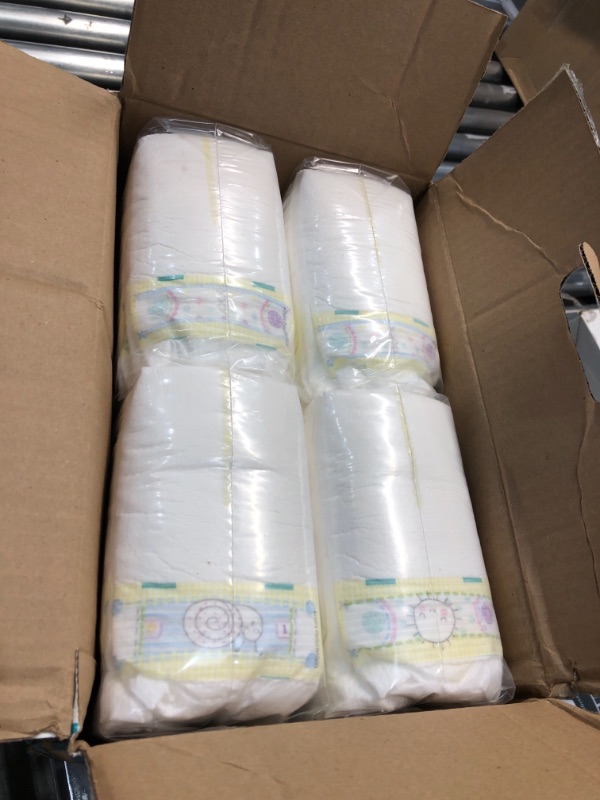 Photo 2 of Diapers Newborn/Size 1 (8-14 lb), 164 Count - Pampers Swaddlers Disposable Baby Diapers, Enormous Pack
