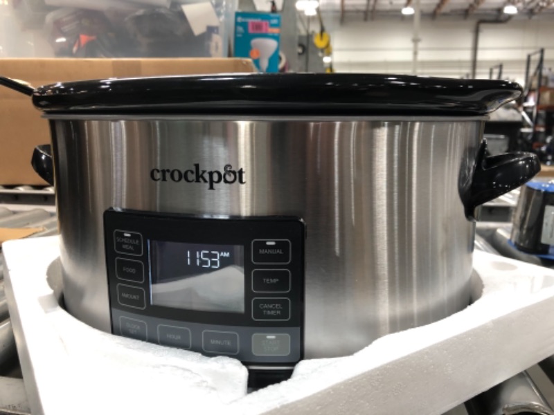 Photo 3 of Crock-Pot 6 Quart Slow Cooker with MyTime Technology
