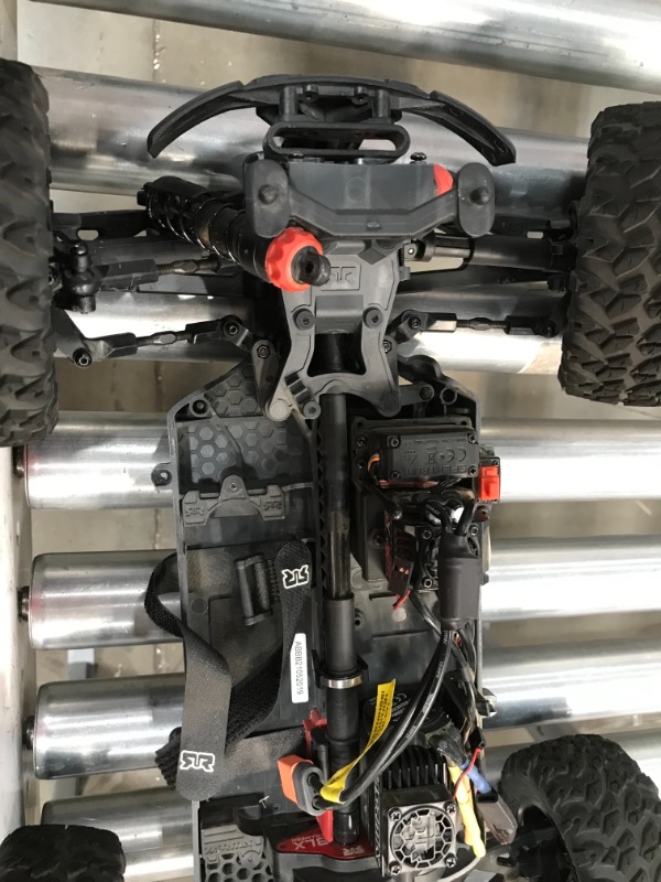 Photo 8 of ARRMA 1/10 Big Rock 4X4 V3 3S BLX Brushless Monster RC Truck RTR (Transmitter and Receiver Included, Batteries and Charger Required), Black, ARA4312V3
