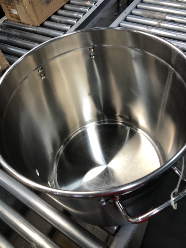 Photo 1 of 16 gallon Stainless Steel Home Brew Pot 