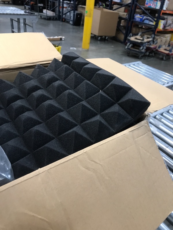 Photo 2 of 
Sound Proof Foam Panels?12pcs Acoustic Foam Panels?2" X 12" X 12" 2 SETS