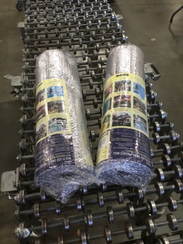 Photo 2 of 24 in. x 10 ft. Double Reflective Insulation Roll 2 PACK
