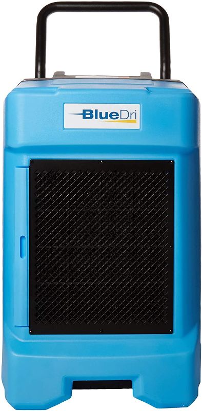 Photo 1 of ***PARTS ONLY*** BlueDri BD-BD-130-BL Industrial Commercial Dehumidifier with Hose for Basements in Homes and Job Sites, Blue
