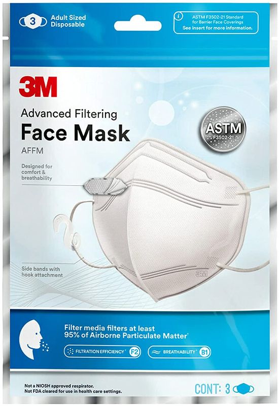 Photo 1 of HDX Foldable Vented Respirator Mask, 3 PACK,(2 PACK, 6 COUNT)
SIMILAR TO PHOTO: HDX Foldable Vented Respirator Mask, 3 PACK
