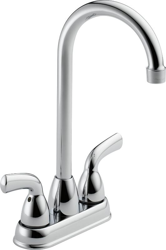 Photo 1 of *NEW, factory packaged/ strapped* 
DELTA FAUCET B28910LF Bar Prep Faucet, 5 x 2.13 x 5 inches, Chrome