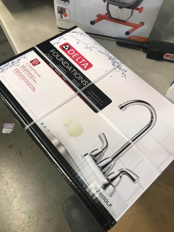 Photo 1 of *NEW, factory packaged/ strapped* 
DELTA FAUCET B28910LF Bar Prep Faucet, 5 x 2.13 x 5 inches, Chrome