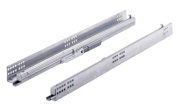 Photo 1 of 21 in. Full Extension Undermount Soft Close Drawer Slide Set 1-Pair (2 Pieces)
