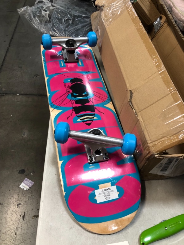 Photo 3 of *MISSING tools*
*SEE last picture, needs to be fixed*
CREDO STREET Standard Skateboards, 31"x 8"Skateboard for Kids Ages 6-12 and Adult,7 Layer Canadian Maple Double Kick Deck Skate Board for Extreme Sports & Outdoors
