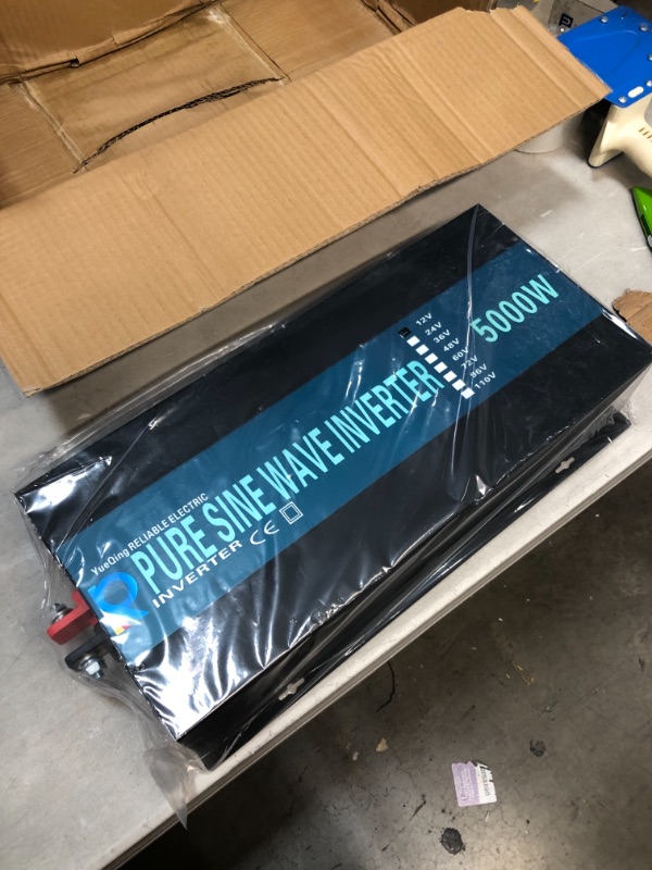Photo 2 of WZRELB RBP-500012S Pure Sine Wave 5000W 12V Power Inverter DC to AC Power - Solar, RV
