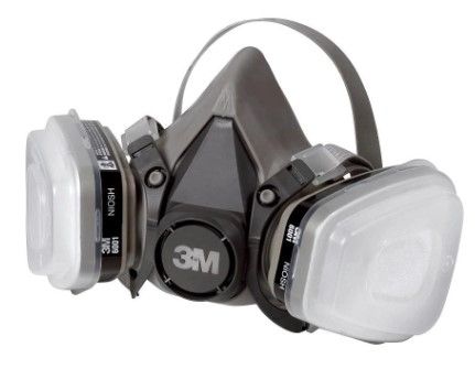 Photo 1 of 3M Medium Paint Project Respirator Mask