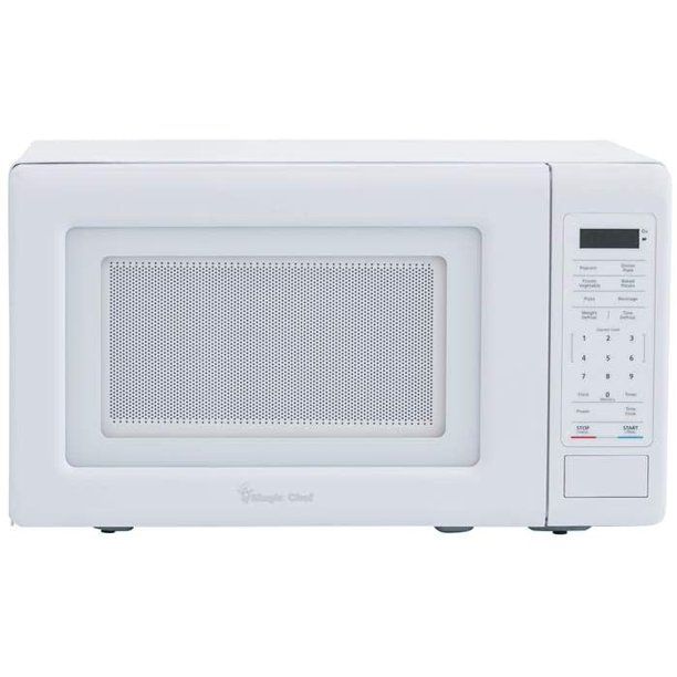 Photo 1 of Magic Chef Hmm770w 0.7 cu. ft. Countertop Microwave in White *POWERS ON