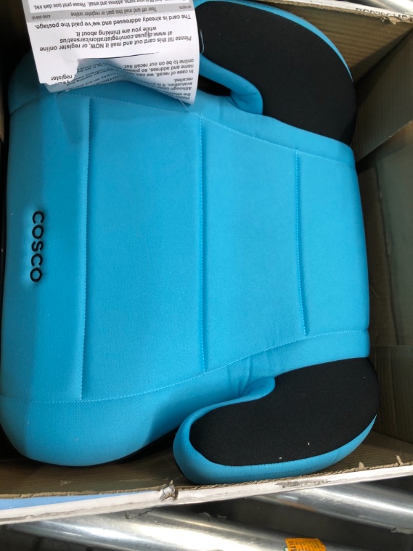 Photo 2 of Cosco Topside Backless Booster Car Seat, Turquoise