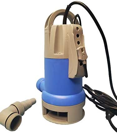 Photo 1 of Submersible Clean/Dirty Water Sump Pump 1.2hp with Water Sensor Automatic System, 28'Head, 62gpm, Thermal Protector, Copper Winding - Schraiberpump - Model WSD 890
CRACKED IN BACK.