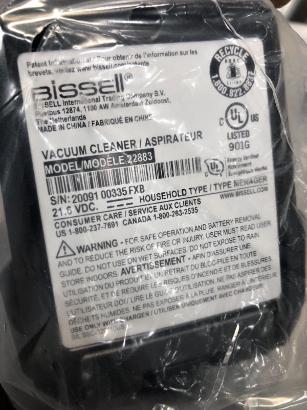 Photo 1 of BISSELL® ICONpet® Cordless Vacuum

//tested, powers on