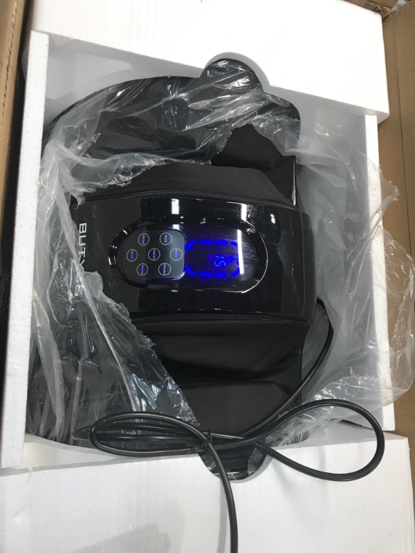 Photo 2 of Foot Massager Shiatsu Massager Machine with Heat, Increases Blood Flow Circulation, Deep Kneading with Heat Therapy, Deep Tissue Electric Shiatsu Foot Massager.
