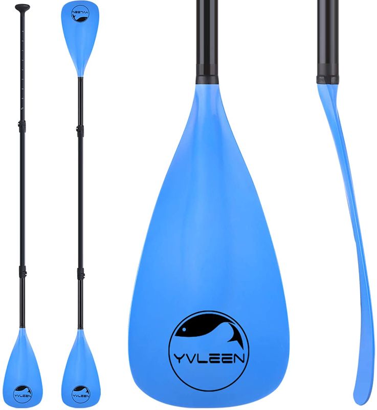 Photo 1 of 2 pieces only 
VLEEN Alloy SUP Paddle - Adjustable Stand Up Paddle Board Paddle - 