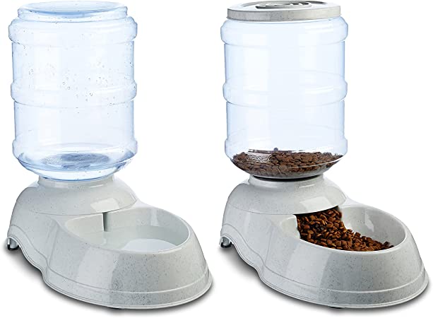 Photo 1 of 
Amazon Basics Gravity Pet Food Feeder and Water Dispensers
