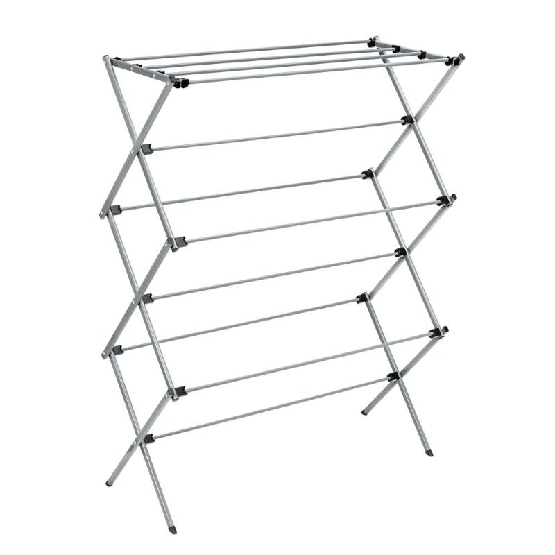 Photo 1 of 29 in. W x 42 in. H Silver Steel Oversized Collapsible Drying Rack
Amazon: B0924X7ZYJ