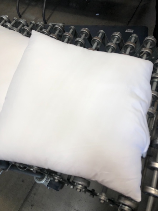 Photo 4 of 16 X 16 white pillow 4 pcs set