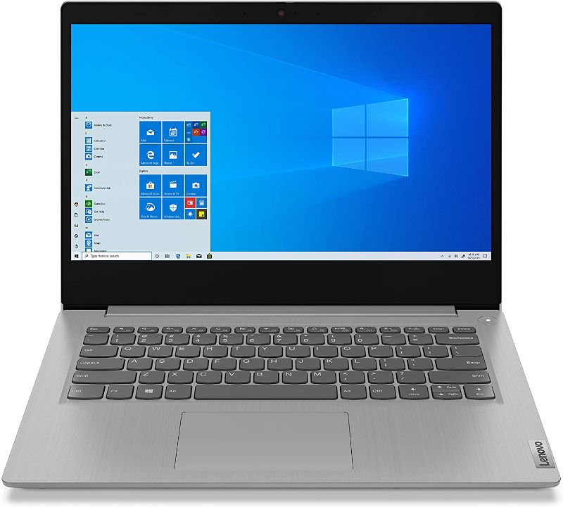 Photo 1 of Lenovo IdeaPad 3 14" Laptop, Intel Core i3-1005G1 Processor, 4GB DDR4 RAM, 128GB M.2 SSD Storage, 14.0" FHD (1920 x 1080) Display, Integrated Graphics, Windows 10 S, Platinum Grey
