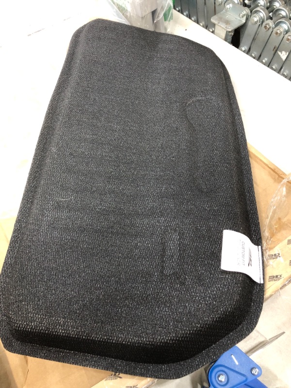 Photo 3 of 3D MAXpider Tesla Model Y 2020-2021 Custom Fit All-Weather Front Cargo Liner Car Frunk Mat (Black)
