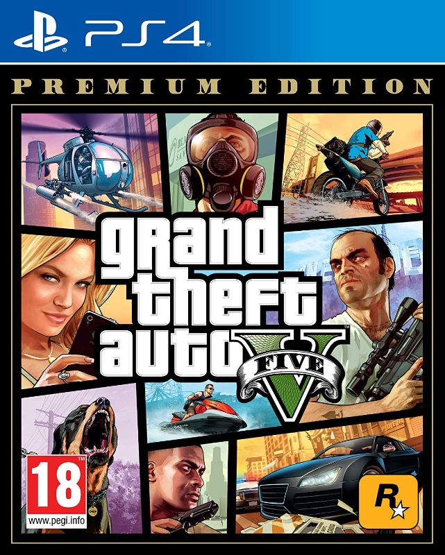 Photo 1 of Grand Theft Auto V - Premium Online Edition (PS4)
