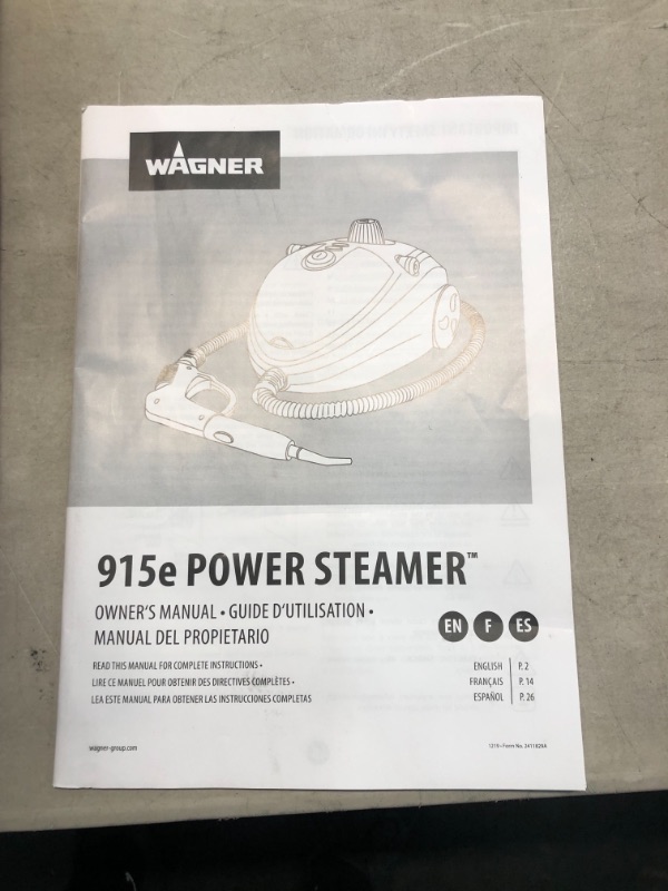 Photo 5 of *USED*
Wagner 915e On-Demand Power Steamer