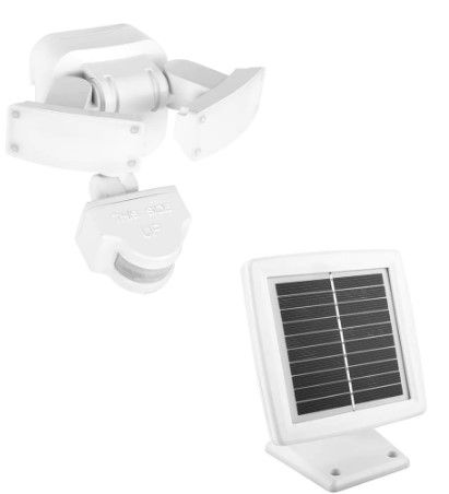 Photo 1 of *USED*
Defiant 500 Lumens 180-Degree White Solar Powered Motion Activated Outdoor Integrated LED Flood Light