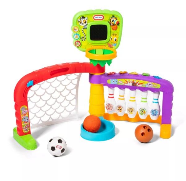 Photo 1 of *USED*
*MISSING balls*
Little Tikes 3-in-1 Sports Zone
