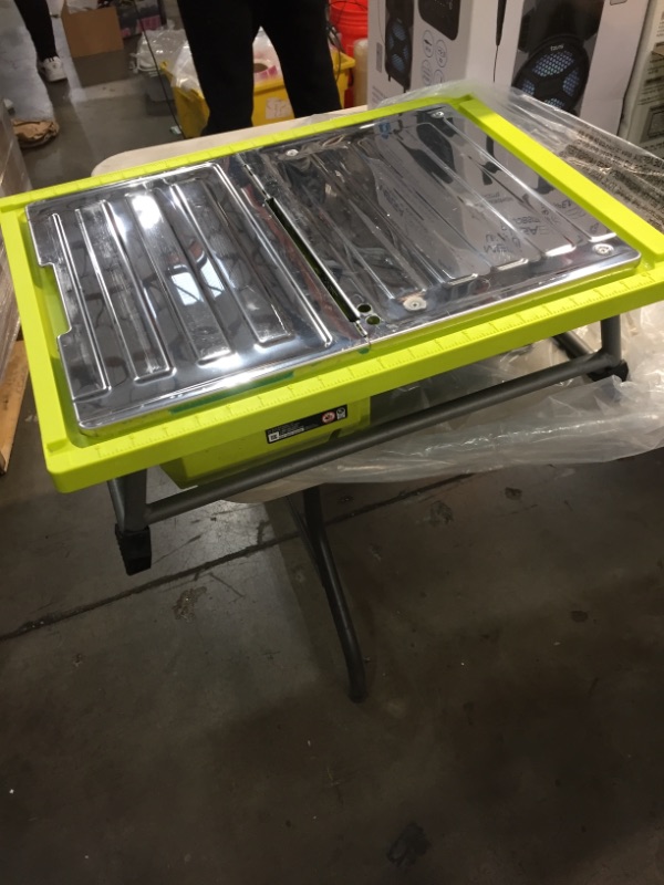 Photo 2 of *USED*
RYOBI WS722 7 in. 4.8 Amp Tabletop Tile Saw