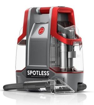 Photo 1 of *USED*
*MISSING cleaning solution* 
Hoover FH11201 Professional Series Spotless Portable Carpet and Upholstery Cleaner