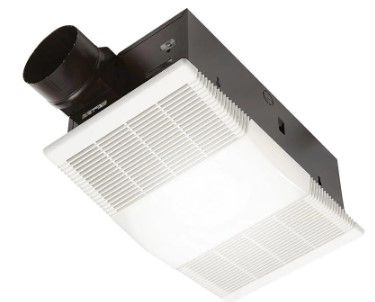 Photo 1 of *MISSING clear/ light piece* 
Broan-NuTone 80 CFM Ceiling Bathroom Exhaust Fan with Light and 1300-Watt Heater