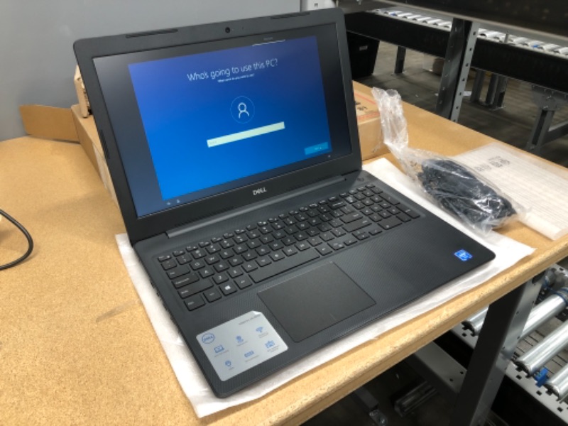 Photo 2 of Dell Inspiron 3000 15” Laptop Intel Celeron – 256GB SSD+1TB HDD – 12GB DDR4 – 1.8GHz - Intel UHD Graphics - Windows 10 Home - Inspiron 15 3000 Series.
