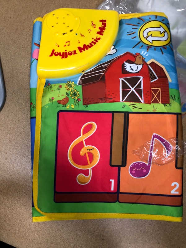 Photo 3 of DAMAGED: Joyjoz Baby Musical Mats with 25 Music Sounds, Musical Toys Child Floor Piano Keyboard Mat Carpet Animal Blanket Touch Playmat Early Education Toys for Baby Girls Boys Toddlers (1 to 5 Years Old)
