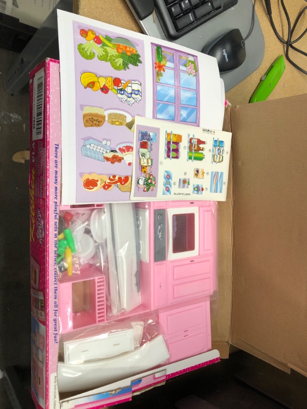 Photo 2 of My Fancy Life Kitchen Play Set for 11.5" dolls & Dollhouse Furniture By TKT
