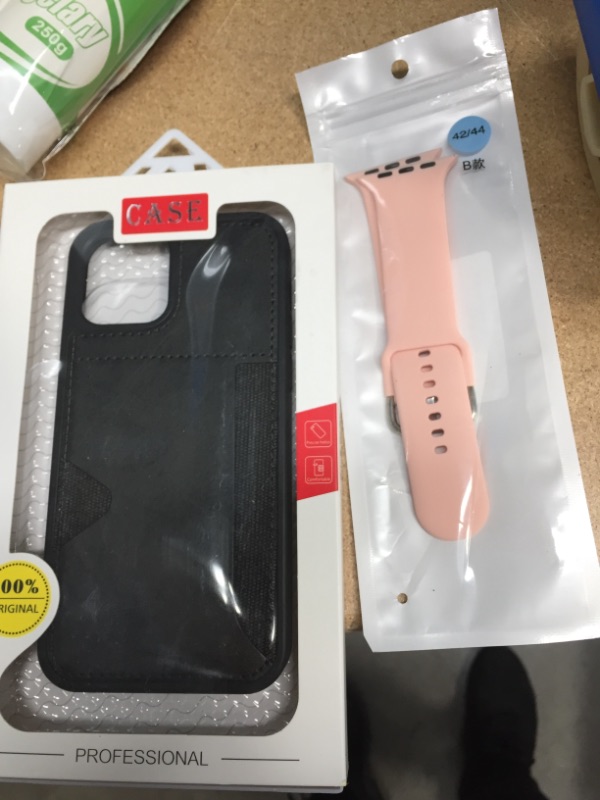 Photo 1 of iPhone 12 case and apple watch bands  