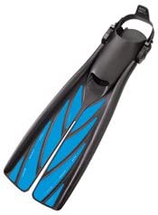 Photo 1 of Atomic Aquatics Split Fins, Royal, Small
