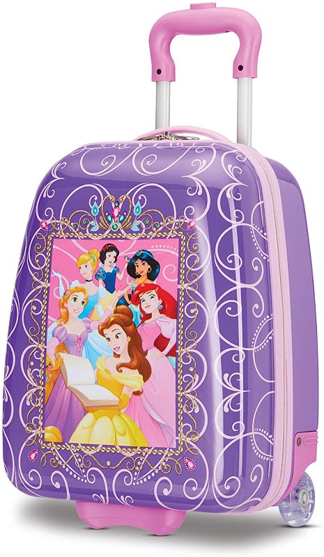 Photo 1 of American Tourister Kids' Disney Hardside Upright Luggage, Princess 2, Carry-On 16-Inch