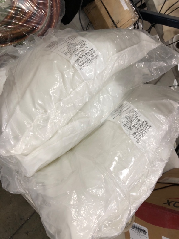 Photo 1 of 4 Pack White Pillows 