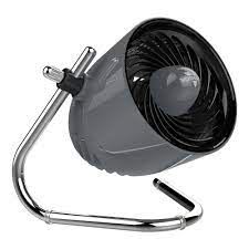 Photo 1 of 4 in. Pivot Personal Air Circulator Storm Gray
