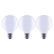 Photo 1 of 60-Watt Equivalent G25 Globe Dimmable ENERGY STAR Filament LED Vintage Edison Light Bulb Soft White (4 3-Packs)
