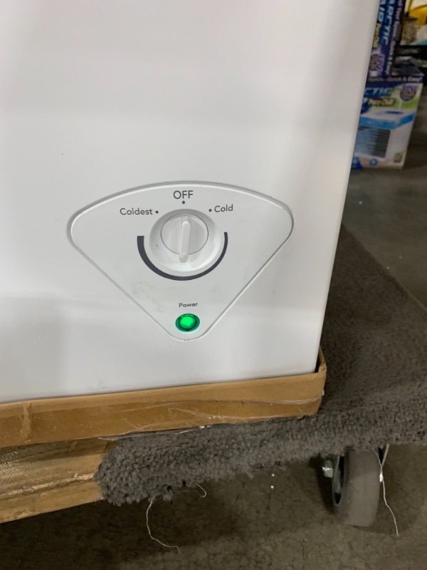 Photo 1 of 7.2 cu. ft. Chest Freezer in White

