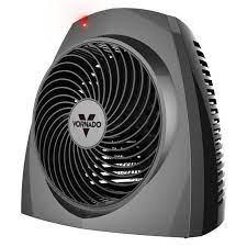 Photo 1 of VH200 1500-Watt Electric Portable Space Heater, Whole Room Vortex Heat Circulation, Charcoal
