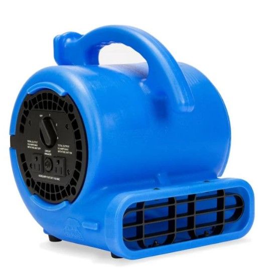 Photo 1 of VP-20 1/5 HP Air Mover for Water Damage Restoration Carpet Dryer Floor Blower Fan Home and Plumbing Use in Blue
AS IS USED, MINOR COSMETIC DAMAGE FROM PREVIOUS USE, PLEASE SEE PHOTOS 