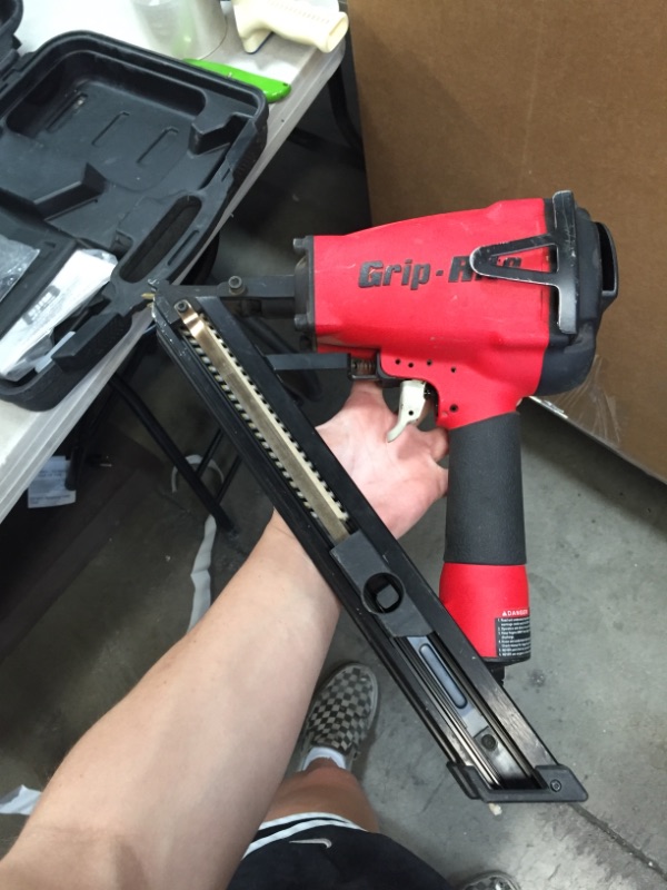 Photo 6 of 1-1/2 in. Metal Connector Nailer
AS IS USED, MINOR COSMETIC WEAR FROM PREVIOUS USE, PLEASE SEE PHOTOS 