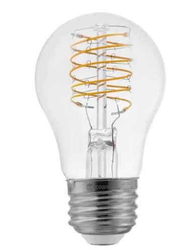 Photo 1 of 40-Watt Equivalent A15 Dimmable Fine Bendy Filament LED Light Bulb Soft White 2700K (2-Pack)
(2 BOXES, 4 LIGHT BULBS)